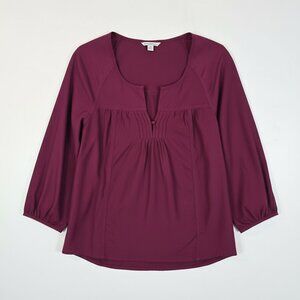 American Eagle Layered Back Blouse